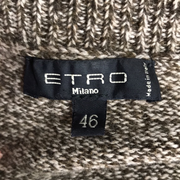 Etro Lion Wool Cashmere Sweater - Picture 6 of 9